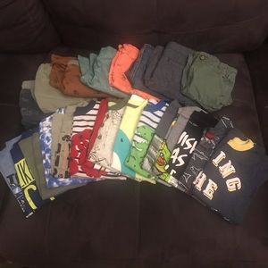 5t bundle deal 15 short sleeve shirts 8 shorts